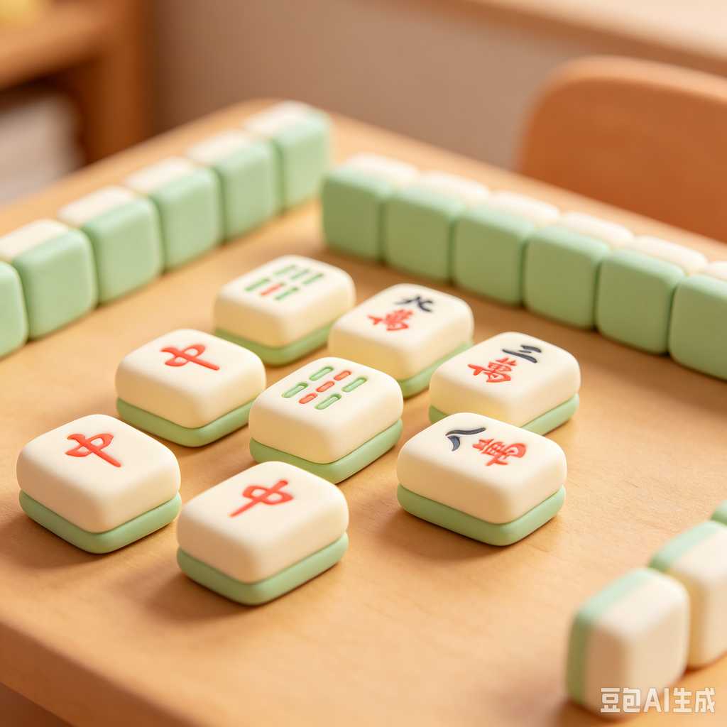 new year custom mahjong set