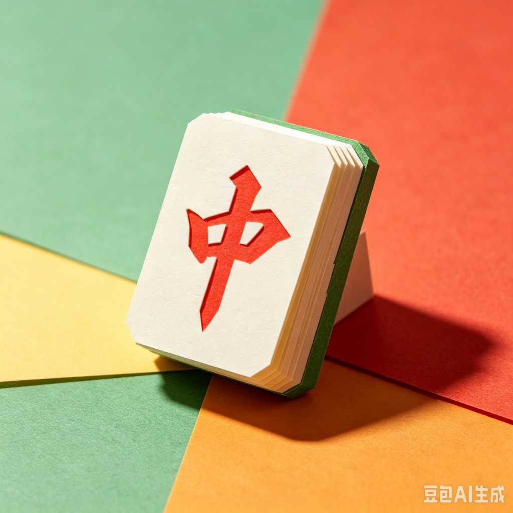 bright print mahjong tiles