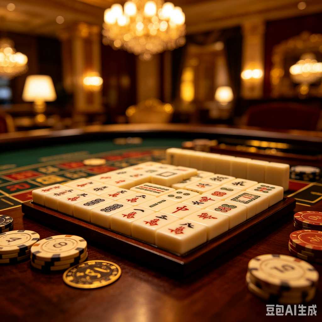 luggage portable mahjong tiles